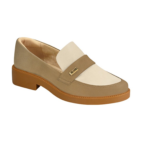 Couro Soft Camurça + Couro Soft Creme