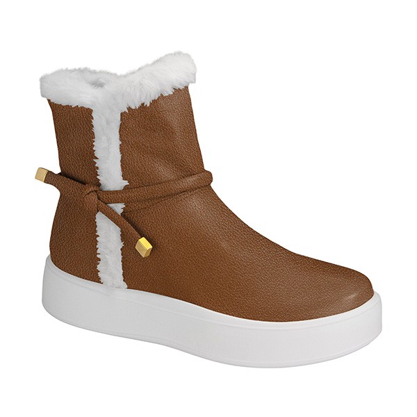 Couro Soft Terracota + Sola Branca