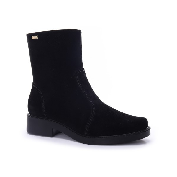 Couro Suede Preto