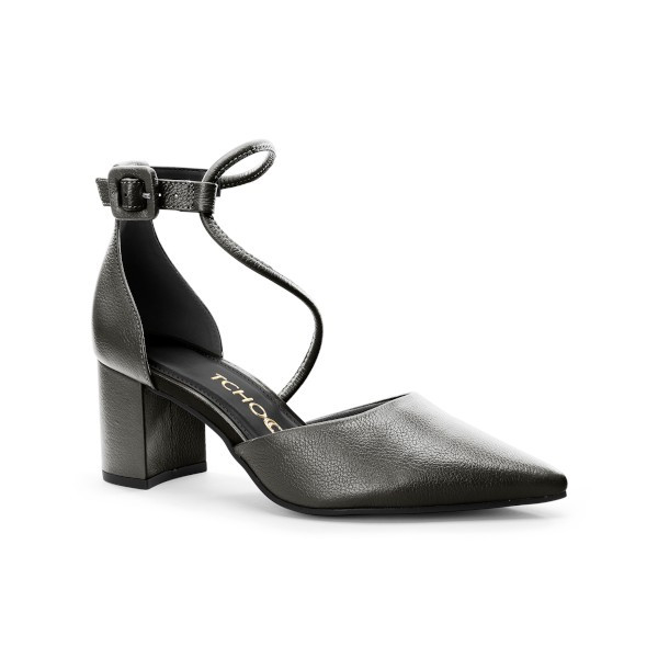 Couro Metal Onix + Couro Metal Onix